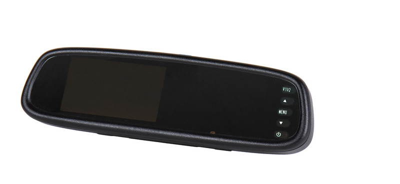 Купить онлайн Зеркало заднего вида Carbest со встроенным 4,3-дюймовым монитором