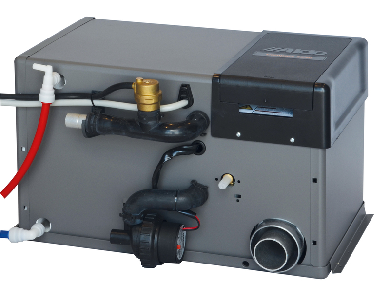 Купить онлайн Газовый водонагреватель Alde Compact 3030