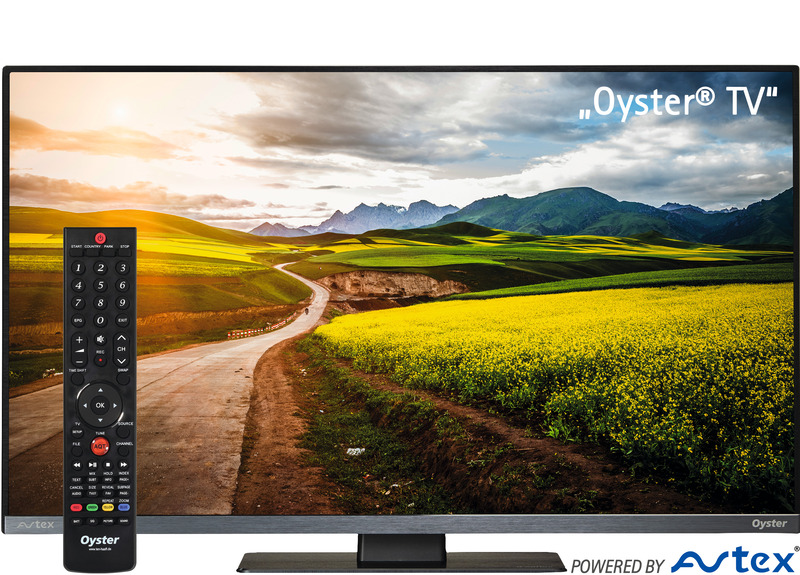 Купить онлайн 12V Oyster® TV с тюнером DVB-T2**/DVB-S2, питание от Avtex.