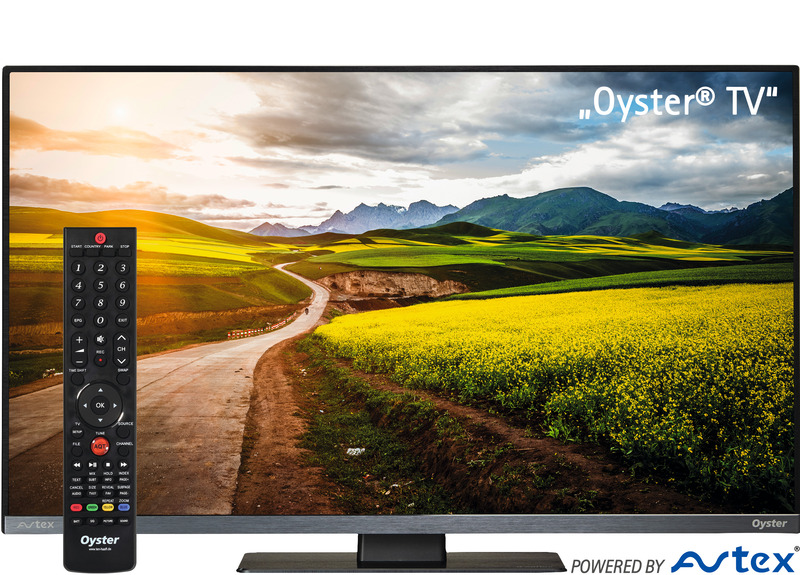 Купить онлайн 12V Oyster® TV с тюнером DVB-T2**/DVB-S2, питание от Avtex.
