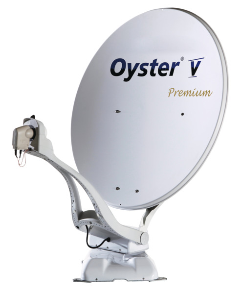 Купить онлайн Спутниковая система Oyster® V 85 SKEW Premium, включая 19-дюймовый телевизор Oyster®