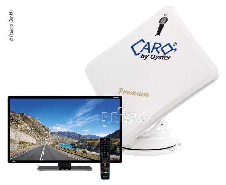 Купить онлайн Спутниковая система премиум-класса Caro+, включая 21,5-дюймовый телевизор Oyster