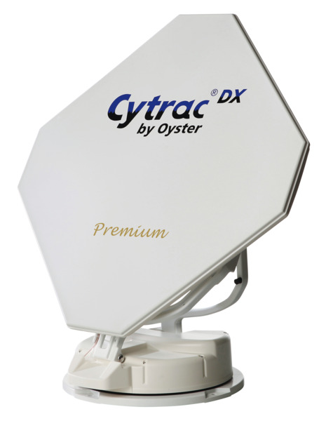 Купить онлайн Спутниковая система Cytrac® DX Premium, включая 19-дюймовый телевизор Oyster®