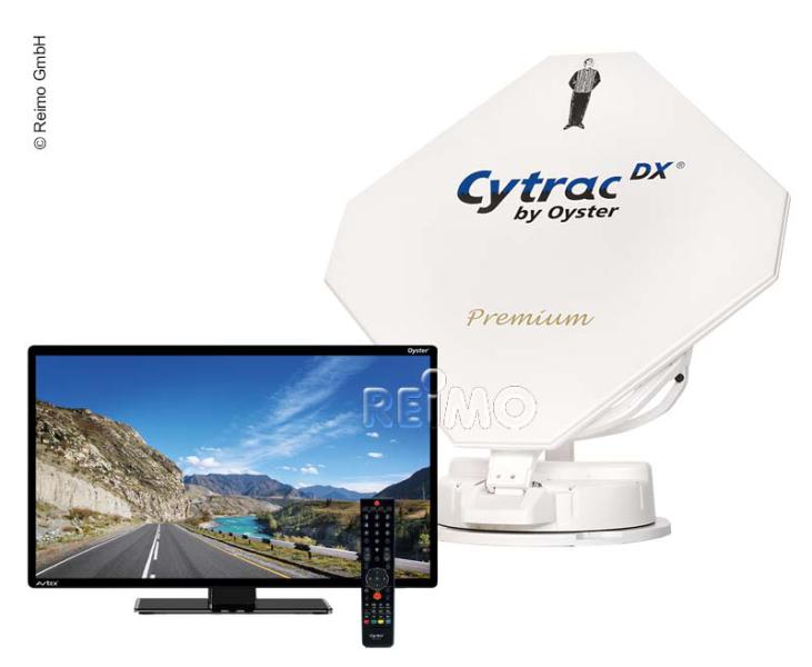 Купить онлайн Спутниковая система Cytrac® DX Twin Premium с 19-дюймовым телевизором Oyster®