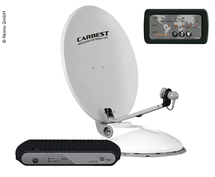 Купить онлайн Автоматическая спутниковая система Travelsat 68 Twin со светодиодной панелью