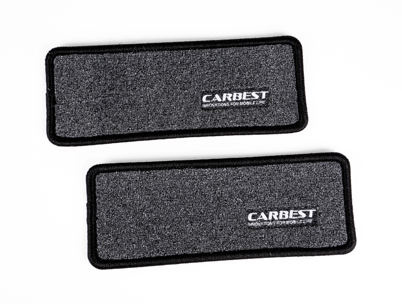Купить онлайн Комплект входных ковриков Carbest Ford Transit Custom 2016 г.