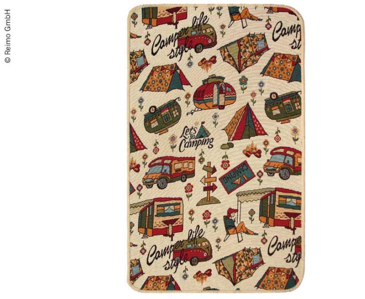 Купить онлайн Ковер для гостиной, 140x50см, идет в поход, бежевый