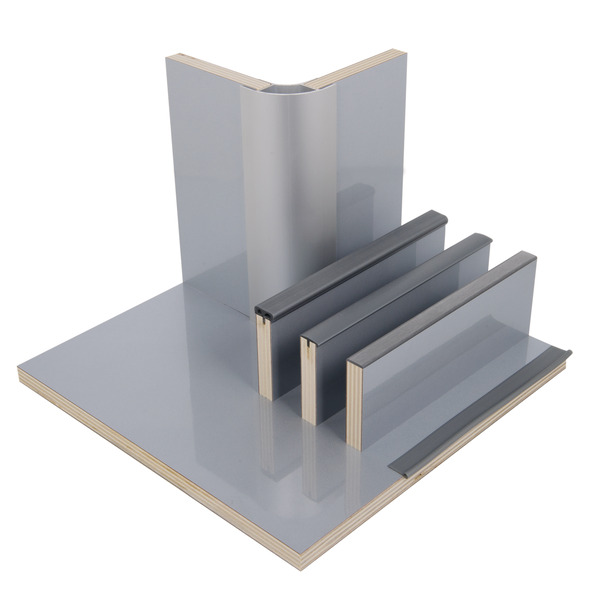 Купить онлайн Мебельный щит глянцевый серебристый - ламинат HPL