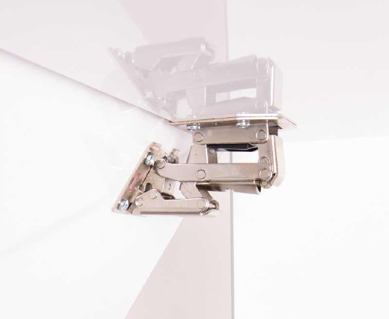 Купить онлайн Откидная петля Soft Close для клапанов весом до 2,1 кг, незакрепленная