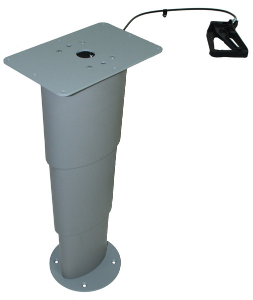 Купить онлайн Одностоечный подъемный стол Primero Comfort, 310-670мм, серебристо-серый