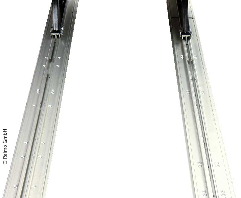 Купить онлайн Комплект направляющих Variotech V3000 размера 17 для Trafic, Vivaro, Talento, Nissan KR+LR