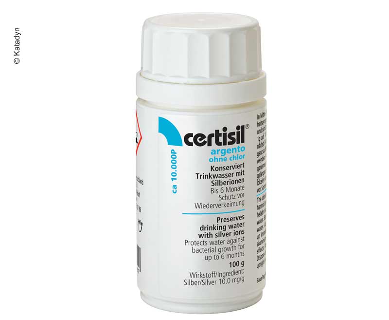 Купить онлайн Certisil Argento CA 1000F для стерилизации воды, 100мл
