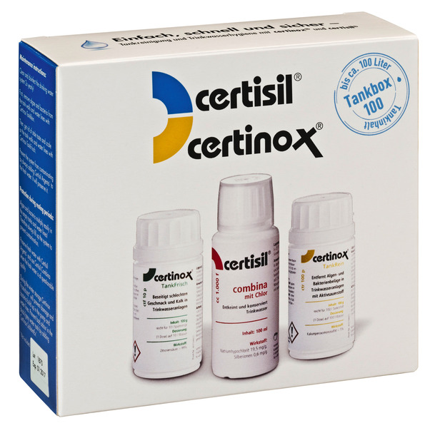 Купить онлайн Комплект для дезинфекции воды Certibox CB 100