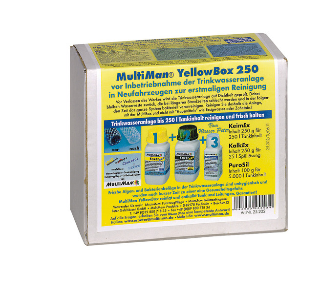 Купить онлайн Водяной пусковой бокс MultiMan YellowBox 250