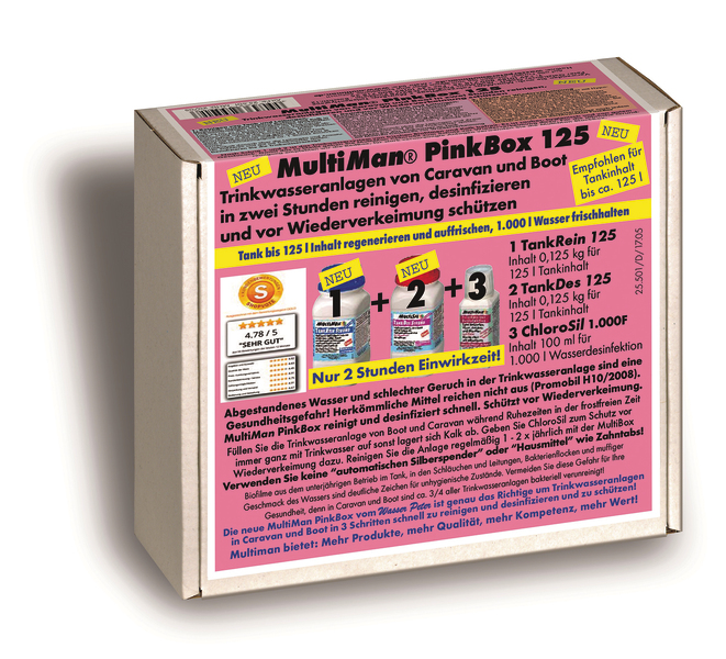Купить онлайн MultiMan PinkBox, 125 Очистка системы питьевой воды