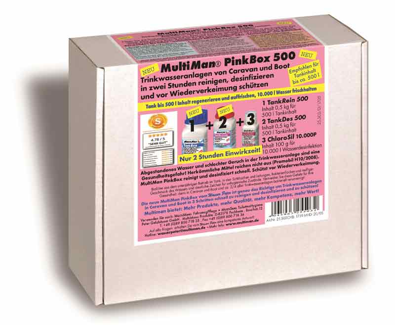 Купить онлайн MultiMan PinkBox 500 очистка системы питьевой воды
