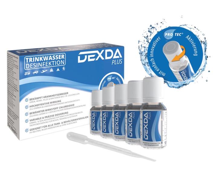 Купить онлайн DEXDA дезинфекция питьевой воды 5x10мл