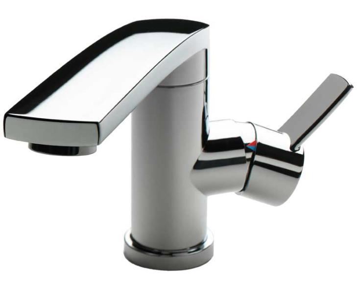 Купить онлайн Смеситель CONTUR S однорычажный хром для системы Uniquick 12мм