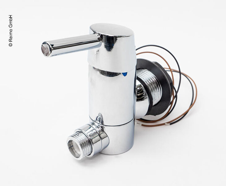 Купить онлайн Однорычажный керамический смеситель Trend C, хром, с выключателем