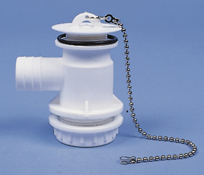 Купить онлайн Угловой комплект для слива воды - с сифоном и отверстием для чистки