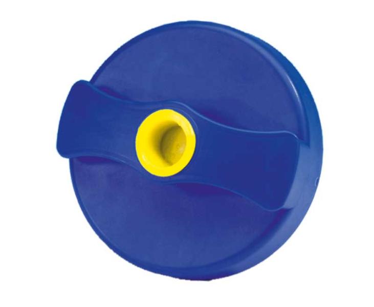 Купить онлайн Крышка заливной горловины или замок синего цвета, не закреплена