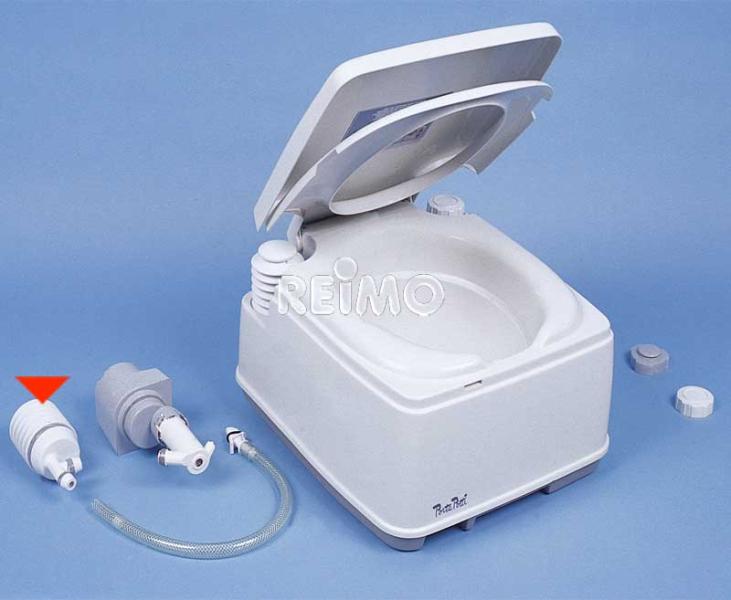 Купить онлайн Электропомпа (запчасть для унитаза Porta Potti 465E белая)