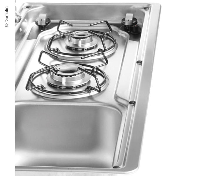 Купить онлайн Комбинация из кухонной раковины с стеклянной крышкой из 2 частей