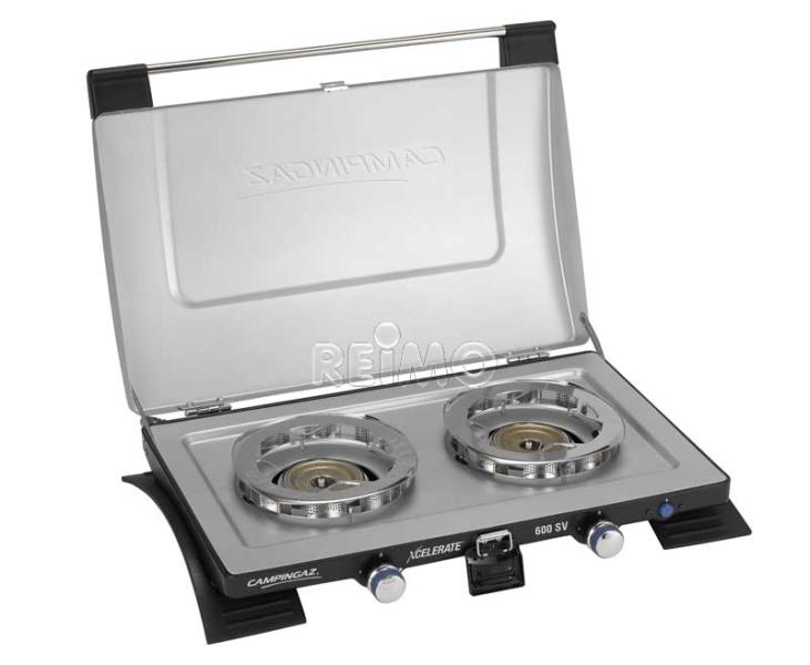 Купить онлайн Кемпинг Кухонная плита 2 пламени, с защитой от возгорания