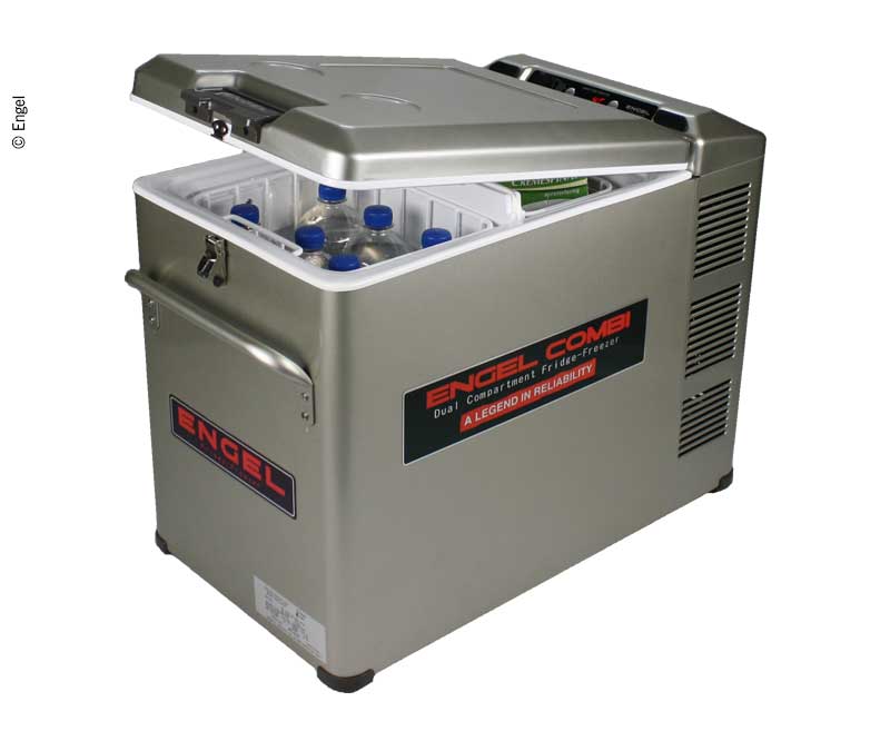 Купить онлайн Компрессорный комбинированный охладитель Engel MD45F-CD-P 12/24V 40L