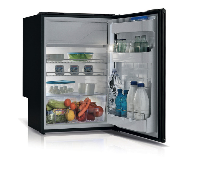 Купить онлайн Компрессорный холодильник Vitrifrigo C115i - черный, 115 литров