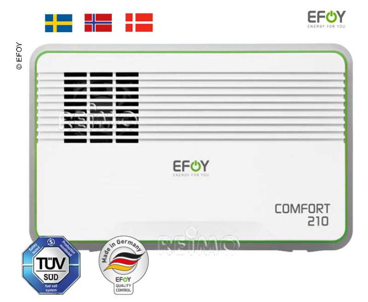 Купить онлайн Топливный элемент EFOY Comfort 210i с набором аксессуаров. Версия Скандинавия