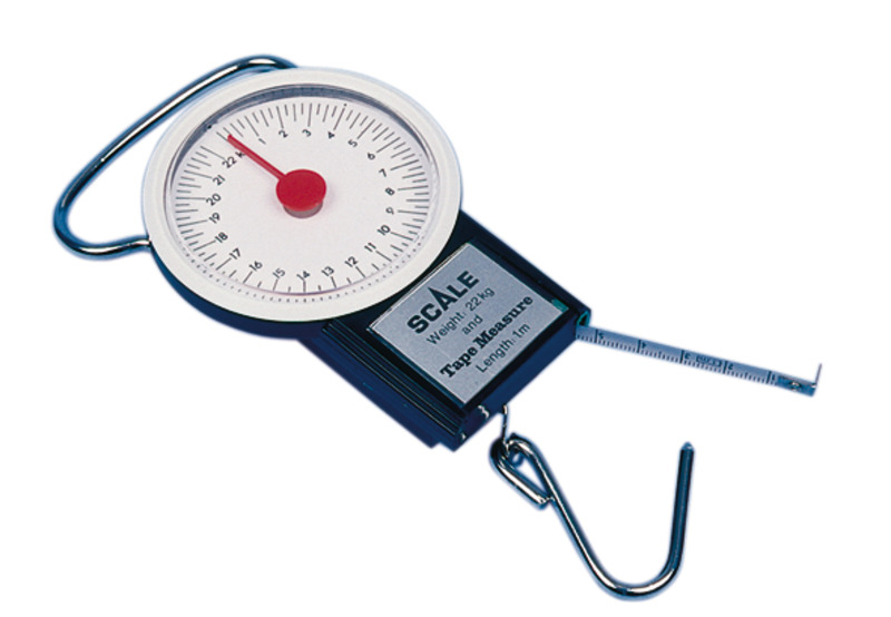 Купить онлайн Пружинные весы для газовых баллонов (диапазон измерения до 22 кг)