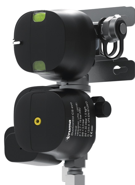 Купить онлайн Вертикальная система Truma DuoControl CS — двухбутылочная система