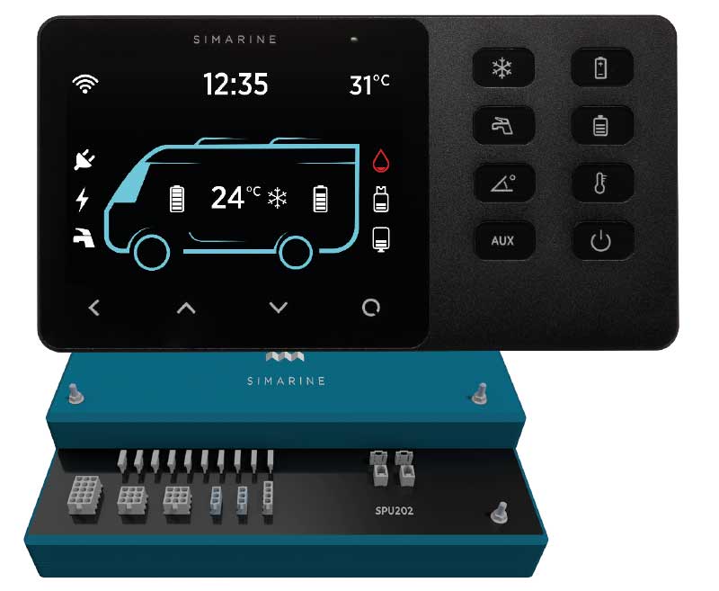 Купить онлайн Система управления караваном с системой мониторинга/коммутации до 10 устройств