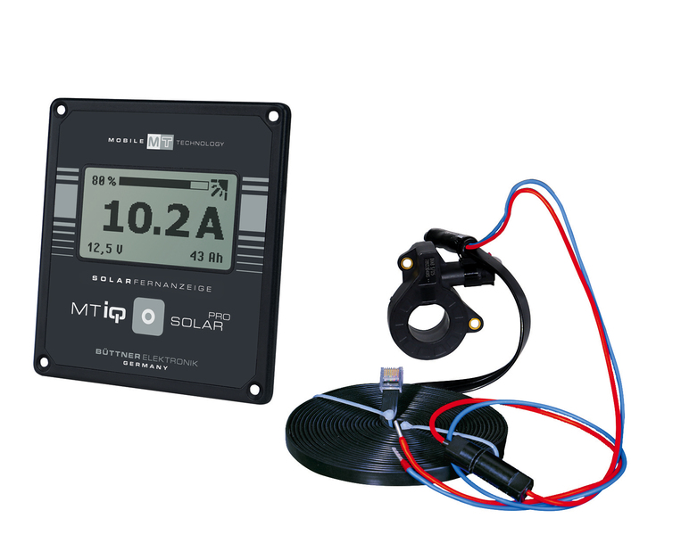 Купить онлайн Индикатор универсальный солнечный, MT iQ Solar Pro, черный, 95x90x22 мм