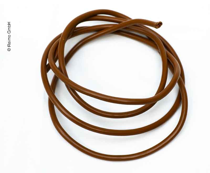 Купить онлайн Гибкий автомобильный кабель 10мм коричневый, л.ф.м.
