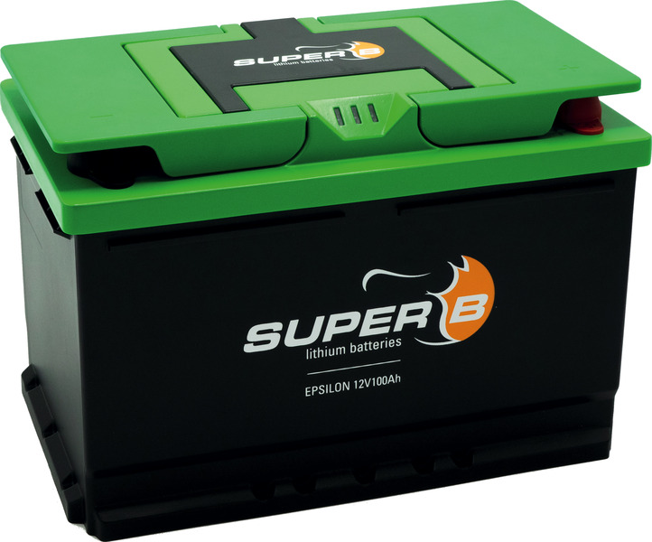 Купить онлайн Литиевая батарея Super B Epsilon 100Ah (LiFePo4) 12В