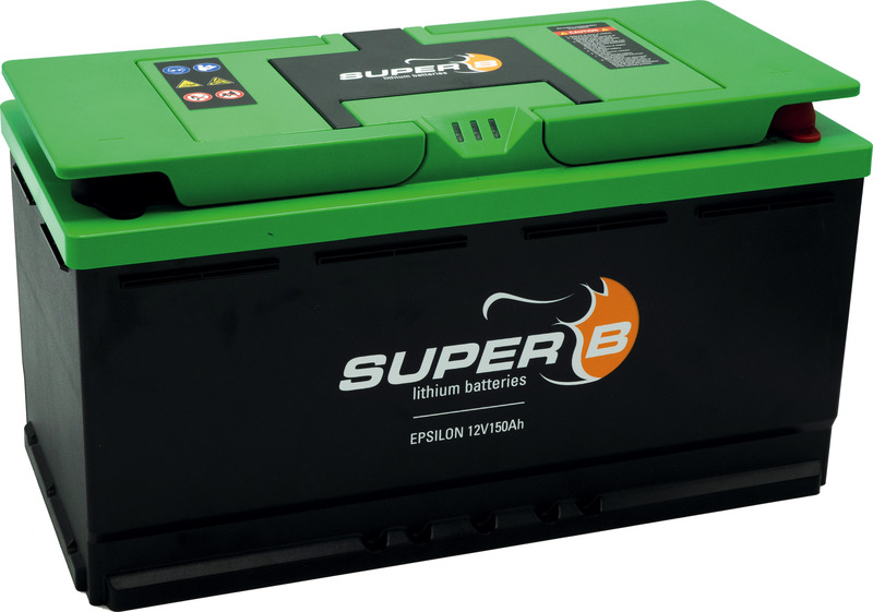 Купить онлайн Литиевая батарея Super B Epsilon 150Ач (LiFePo4) 12В
