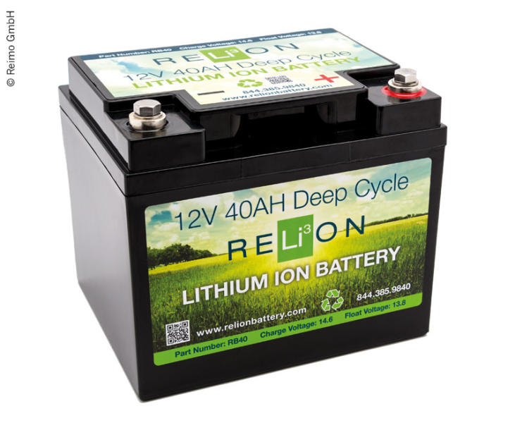 Купить онлайн Литий-железо-фосфатный (LiFePo4) аккумулятор 12V 40Ah