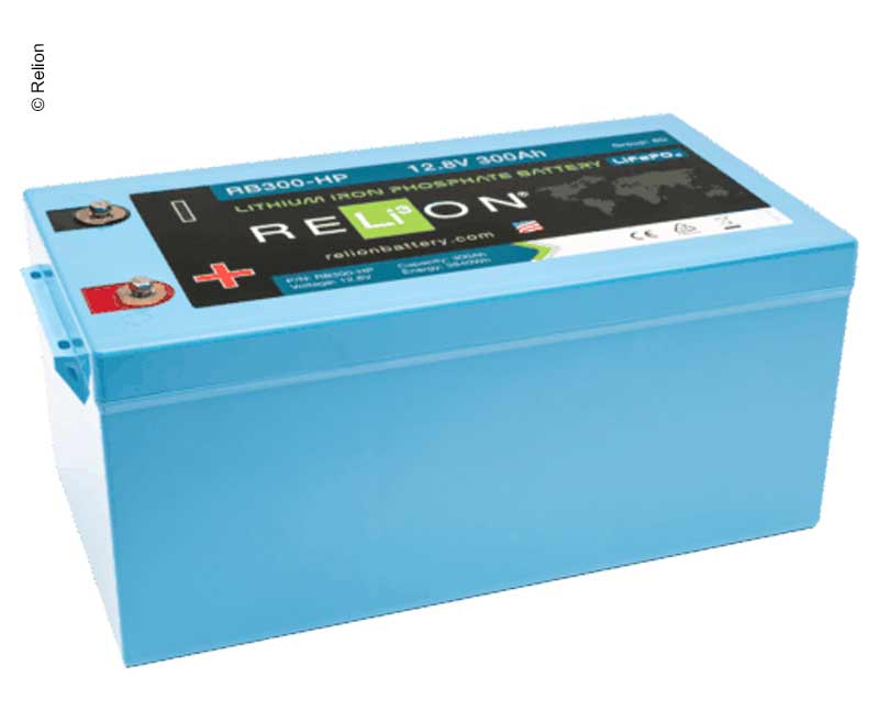 Купить онлайн Литий-железо-фосфатный (LiFePo4) аккумулятор 12В 300Ач л.с.