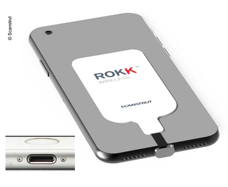 Купить онлайн ROKK Universal Lightning Receiver Patch для iPhone