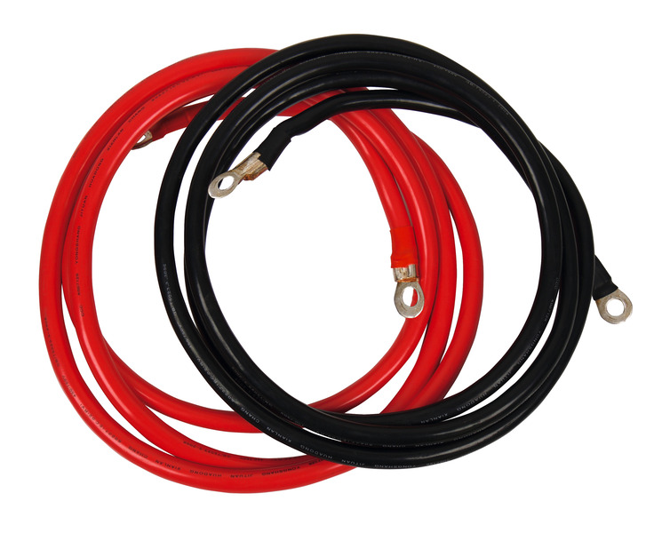 Купить онлайн Дополнительный соединительный кабель Carbest +/- 25 мм2 длиной 2 м