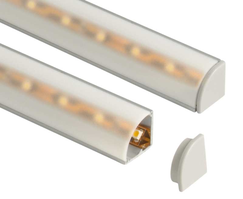 Купить онлайн Алюминиевый профиль Carbest для светодиодных лент, 1,5м