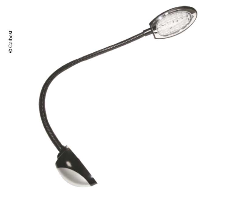 Купить онлайн Светильник Carbest LED 12V черный/серебристый - 2,2 Вт