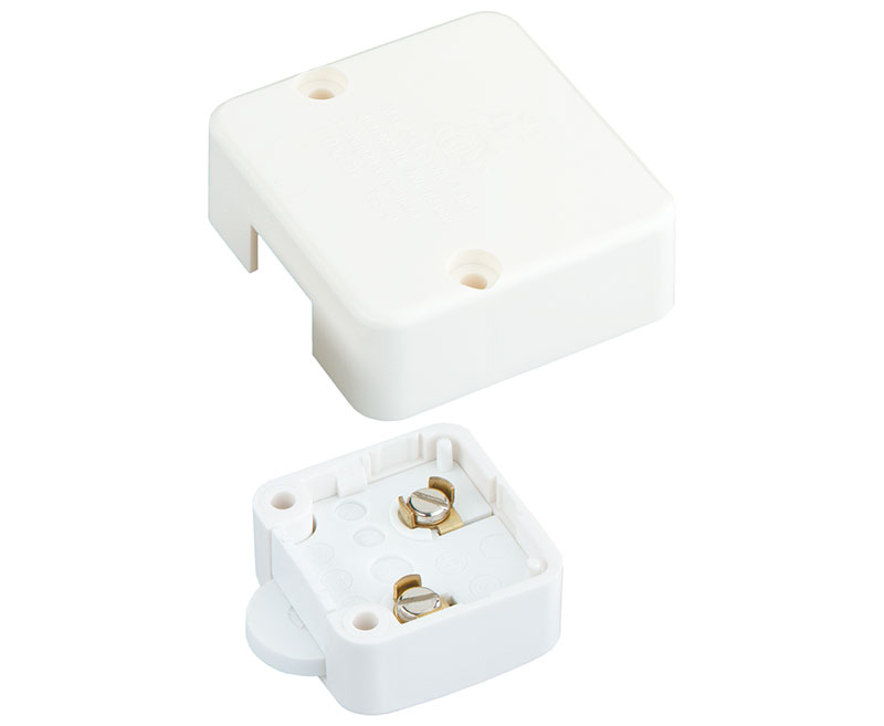 Купить онлайн Встраиваемая нагрудная кнопка белого цвета, с дополнительным корпусом