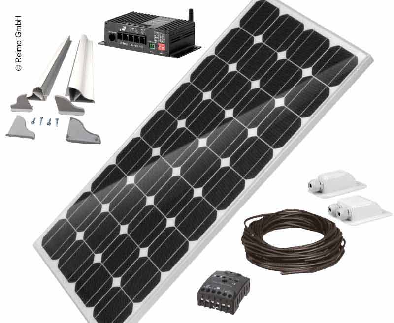 Купить онлайн Солнечная система »Комплектация CB 100«, 1x100 Вт, с контроллером MPPT 851001