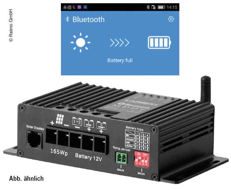 Купить онлайн Контроллер заряда солнечной батареи Carbest MPPT 25A с Bluetooth