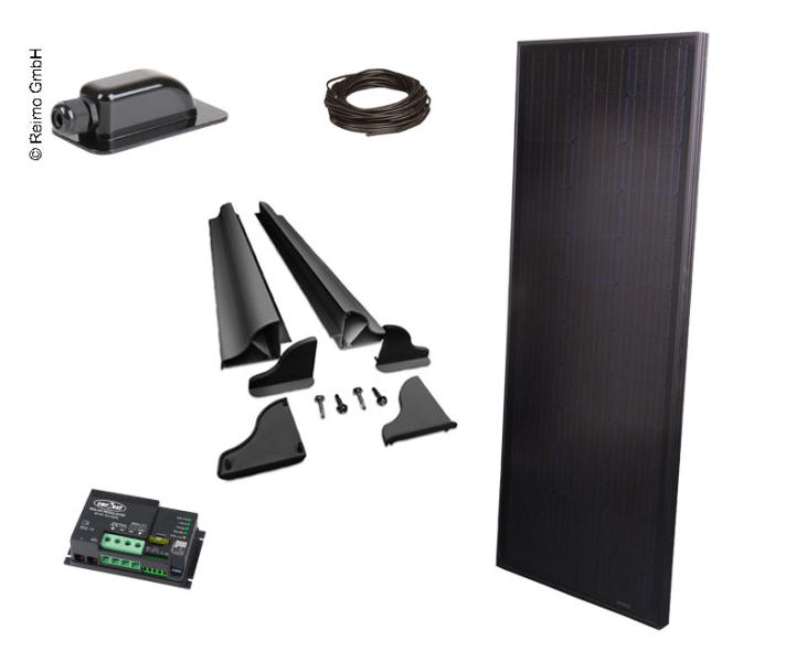 Купить онлайн Солнечная система »Полная комплектация 140W Full Black« 12V / 140W от Carbest