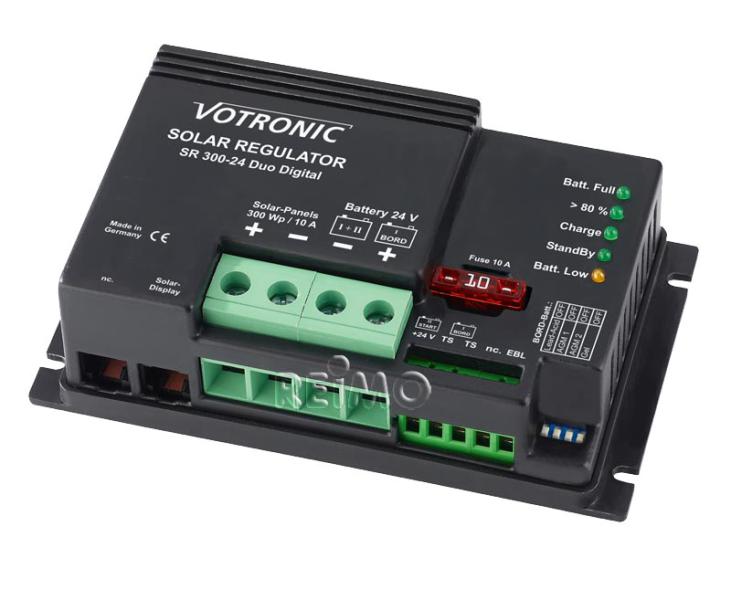 Купить онлайн Votronic SR 300-24 Duo Цифровой контроллер заряда солнечной батареи 24 В