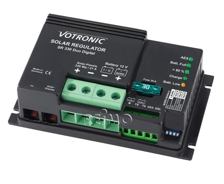 Купить онлайн Цифровой контроллер заряда солнечной батареи Votronic SR 330 Duo